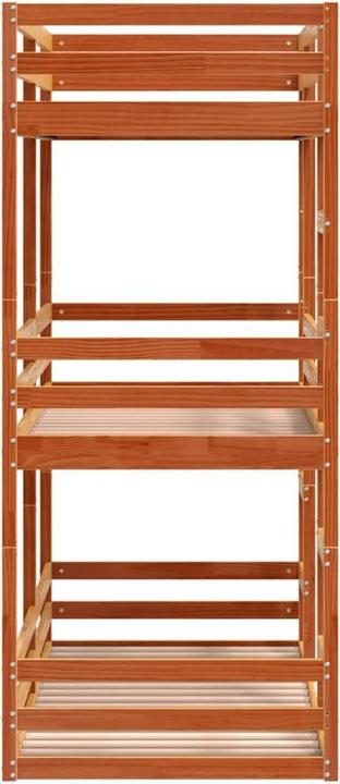 Immagine prodotto vidaXL Letto a castello triplo (80 x 200 cm)