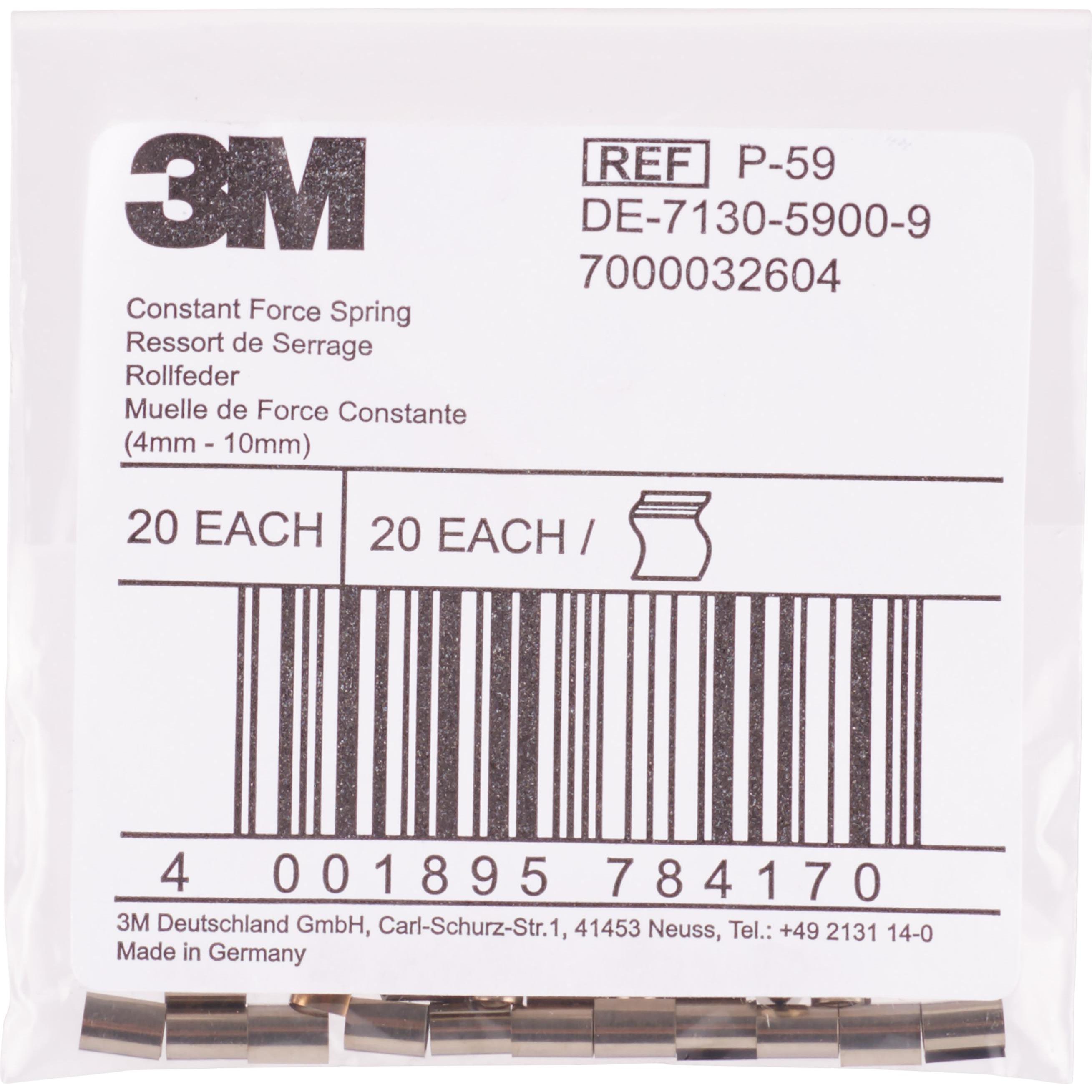 3M, Accessori protezione sul lavoro, Molle a rulli di contatto ø 4...10 mm (Protezione statica)