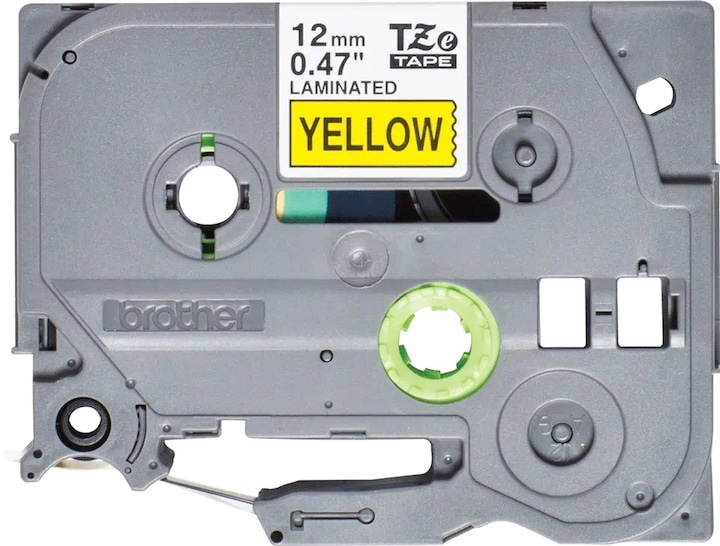 Produktbild Brother TZE-631S LAMINATED TAPE 12 MM (1.20 cm, Gelb)