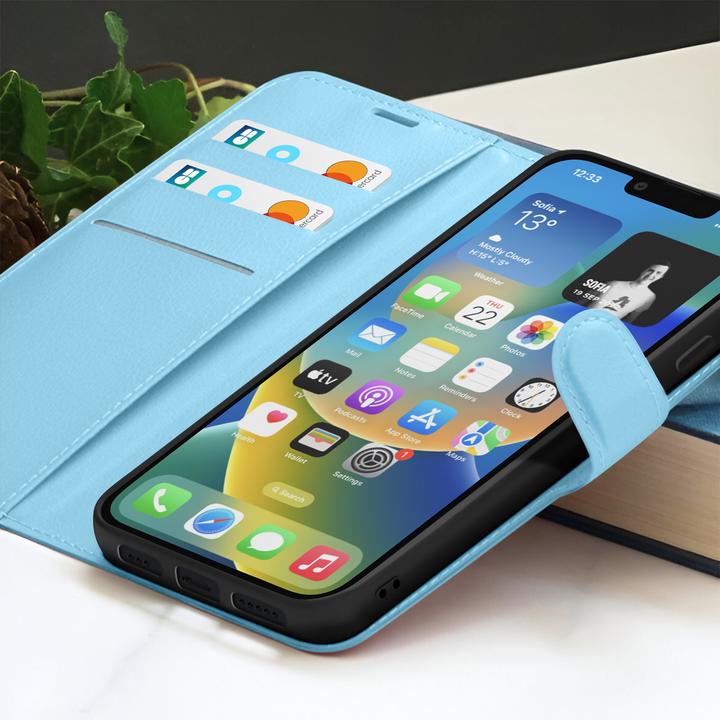 Produktbild Zanaé Klappetui iPhone 14, mit Ständer (Apple iPhone 14)