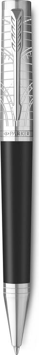 Parker Pen PARKER Ingenuity Legacy of Flight Kugelschreiber Medium sw Geschenkbox (Argent, Noir, 1x)