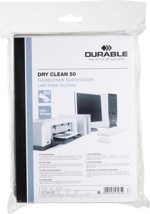 Durable Lingettes de nettoyage à sec 50 lingettes (50 x)