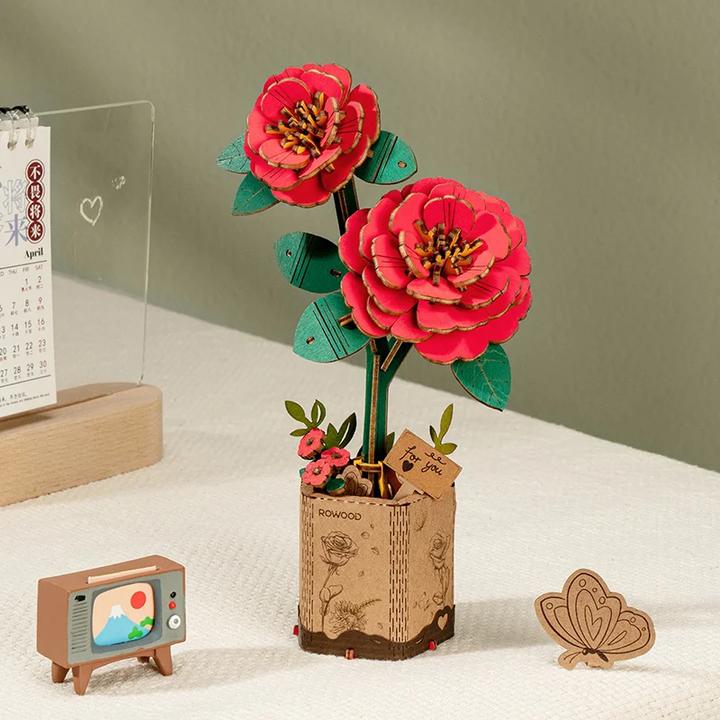Actual product image Robotime Bouquet