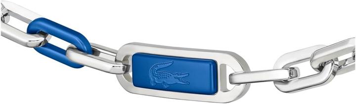 Actual product image Lacoste - Fashion steel bracelet for men Crew 2040368 (Aluminium, Stainless steel)