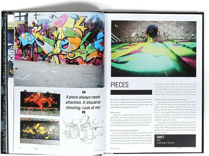 Produktbild Graffiti Cookbook (Englisch, Tobias Barenthin Lindblad, Mikael Nyström, Björn Almqvist, Torleik Sjöstrand, 2015)