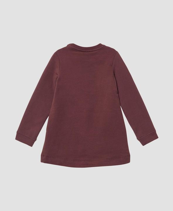 Produktbild s.Oliver Sweatshirt Sweatshirt mit überlappendem Saum und kuscheliger Innenseite (98)