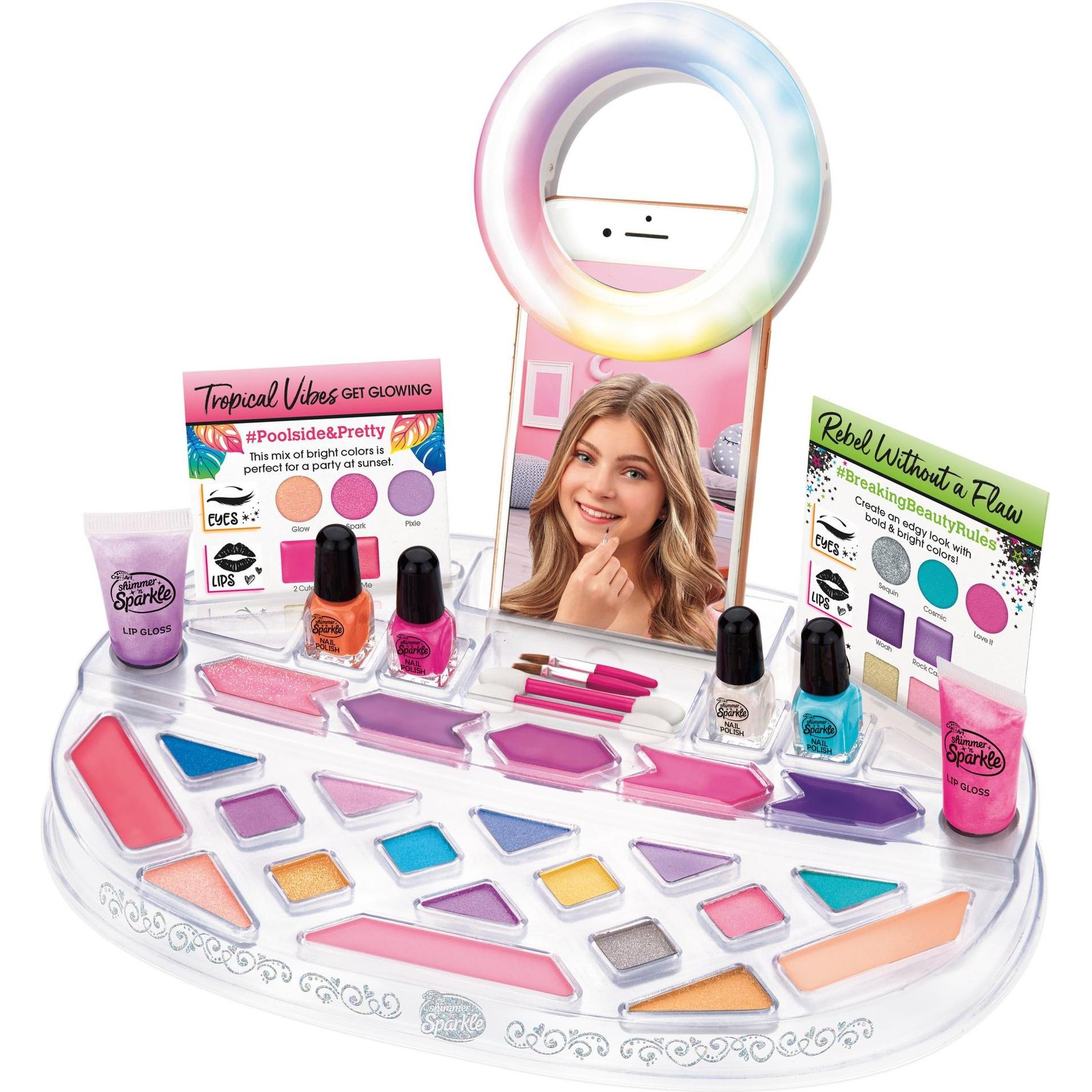 Thumbnail - Cra-z-art SHIMMER N SPARKLE - LIGHT UP BEAUTY STUDIO (17346)