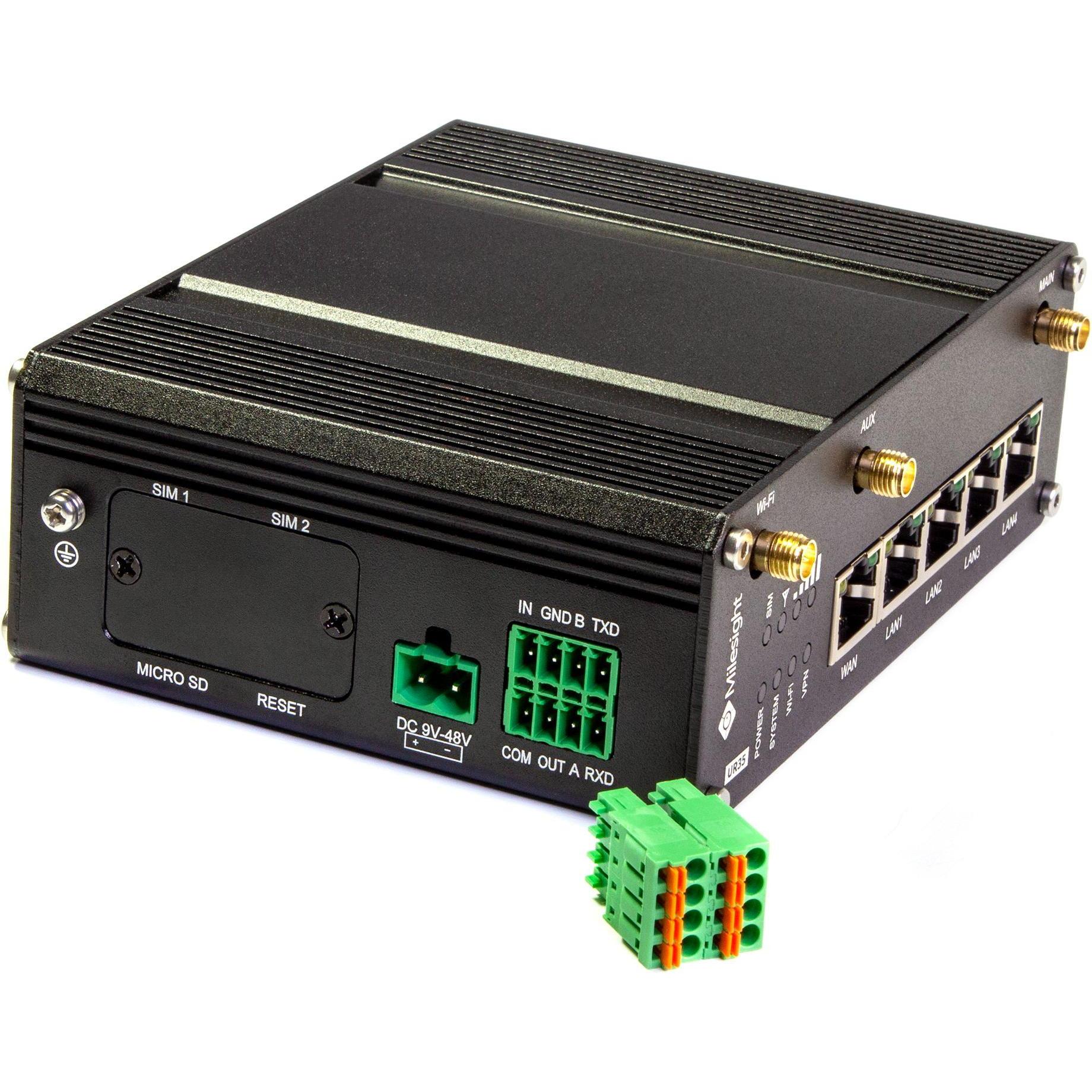 Milesight UR35-L04EU, Router, Nero