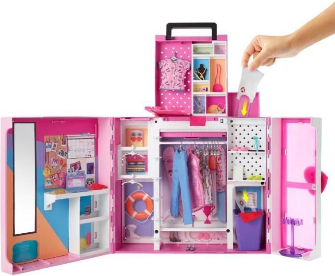 Produktbild Barbie Traumkleiderschrank und Puppe