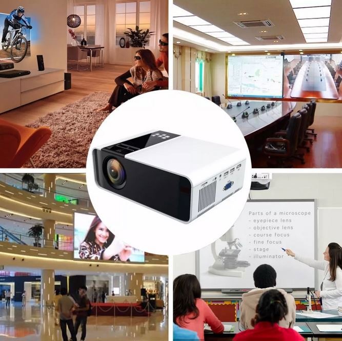 Produktbild PhoneLook High Definition LED Projektor Full HD 1080p Beamer Wifi (Full HD)