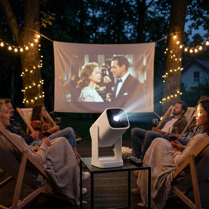 Immagine prodotto Wanbo Cube 1 - Alpine White (HD, 350 lm, 1.2:1)