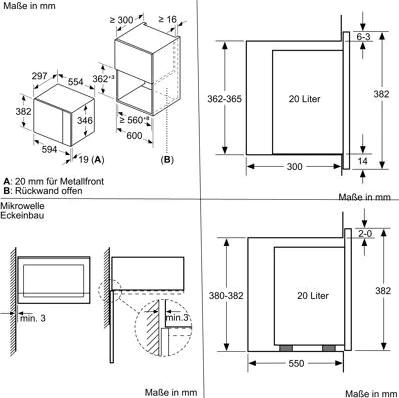 Actual product image Bosch Hausgeräte BFL524MW0