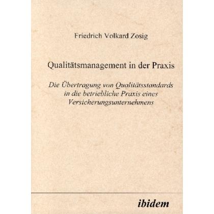 Qualitätsmanagement in der Praxis, Fachbücher
