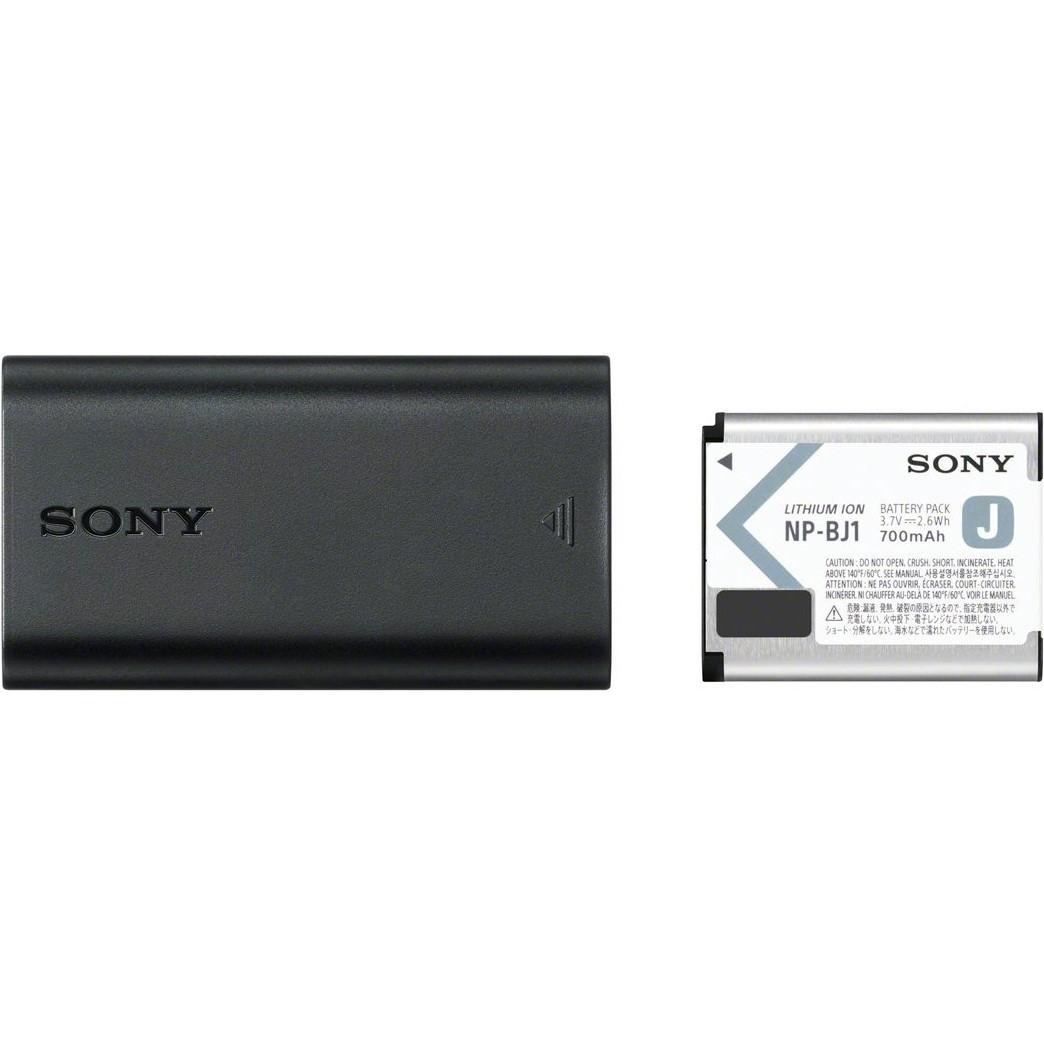 Sony Zubehörkit ACC-TRDCJ (Kamera Akku Ladegerät, Kamera Akku), Kamera Stromversorgung, Schwarz
