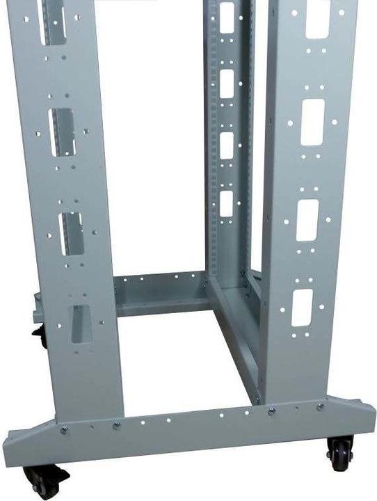 Produktbild Allnet 19"Grundgestell, 12HE, B600/T 600mm, Lichtgrau, SRB-Serie (10.86 HE, 19 Zoll Rack)