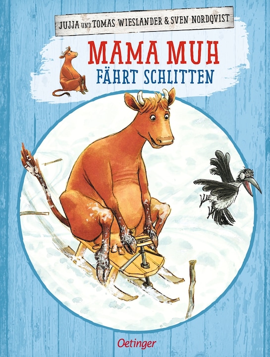 Produktbild Mama Muh fährt Schlitten (Deutsch, Tomas Wieslander, Jujja Wieslander, 1994)