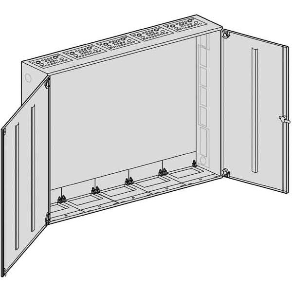 Thumbnail - ABN, Verteilerschrank Zubehör, System-Gehäuse IP43 S57 schutzisoliert 1300x1100mm