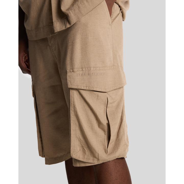 Produktbild Lyle and Scott Kurze Cargo-Hose aus Baumwolle (36)