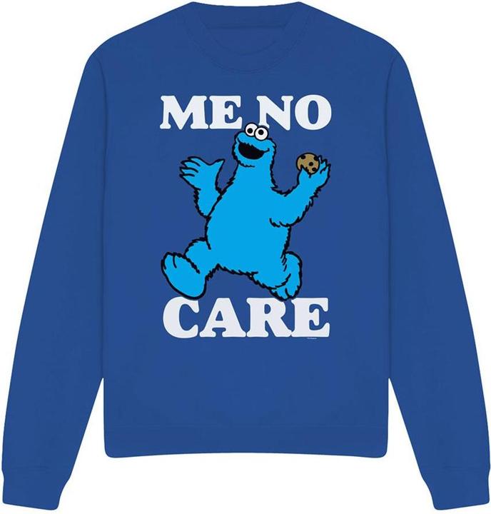 Image du produit - Sweat motif Macaron le glouton ME NO CARE - Adulte (XXL)