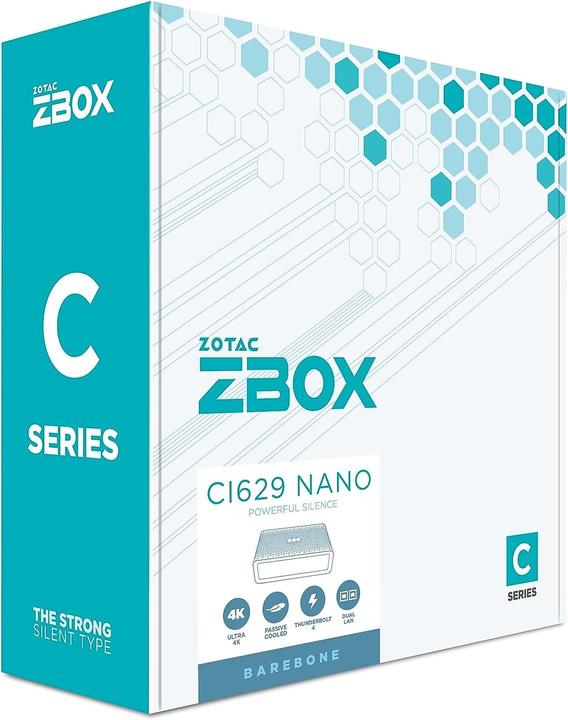 Immagine prodotto Zotac ZBOX CI629 nano (Intel Core i3-1315U)