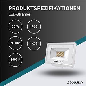 Immagine prodotto Luxula Proiettore LED (2000 lm, IP65)