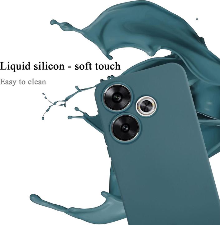 Image du produit Cadorabo Housse pour Xiaomi Poco F6 TPU avec design Liquid Protection (Xiaomi Poco F6)