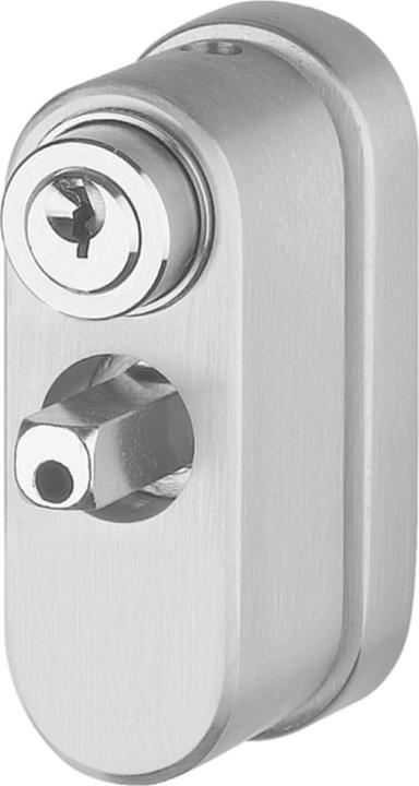 Glutz Spike key rosette 5617 A lockable 72x29x37.4m (Door rosette)