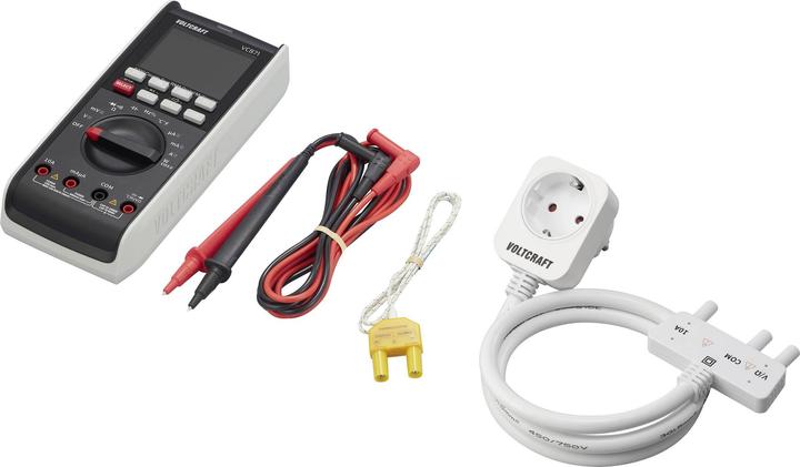 Actual product image Voltcraft VC871 Hand-held multimeter digital CAT III 1000 V, CAT IV 600 V display ( (CAT IV 600V, CAT III 1000V)