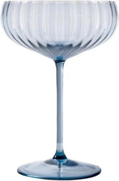 Anna von Lipa - Champagnerschale Lyon blau (Sektgläser)