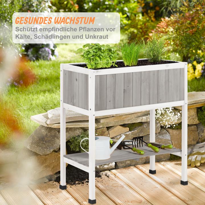 Actual product image Relaxdays Raised Planter