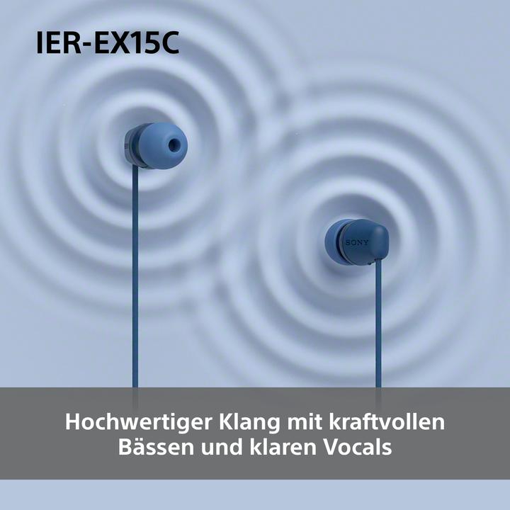 Image du produit Sony IER-EX15C (Pas de réduction du bruit, Filaire)