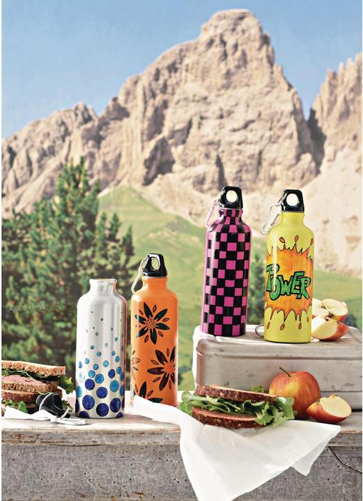 Actual product image Marabu Porcelain and glass painting pencil (Orange, Yellow, Blue, Red, Light green, 5 x)