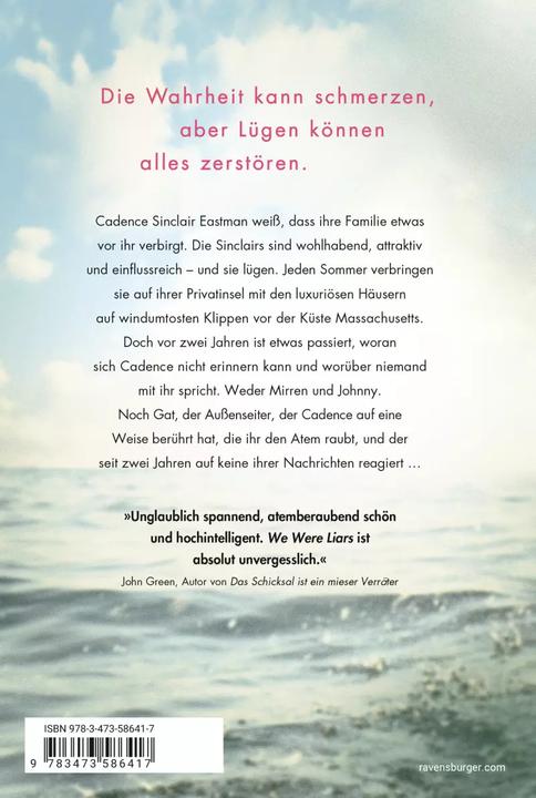 Image du produit Ravensburger We Were Liars. Solange wir lügen. Lügner-Reihe 1 (Allemand, E. Lockhart, Alexandra Rak, 2022)