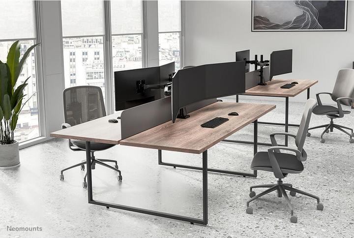 Actual product image Neomounts Dis Public Mount DS60-600BL3 Black (Ground, 27", 9 kg)