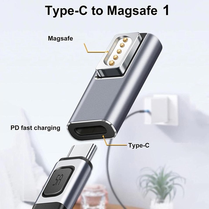 Immagine prodotto PowerGuard Adattatore da USB-C a MagSafe 1 (USB tipo C)