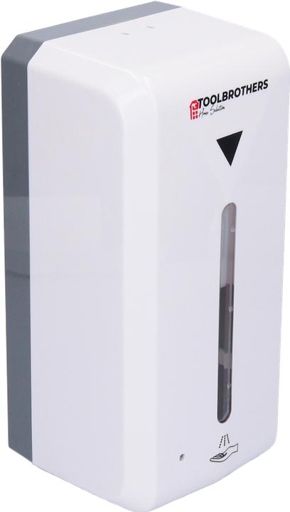 Actual product image Tool Brothers Toolbrothers contactless automatic disinfectant dispenser sensor for wall mounting, 1000ml tank, N
