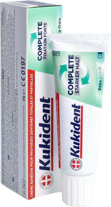Productafbeelding Kukident Haftcreme Complete Extra Frisch 47g Haftcreme (47 ml)