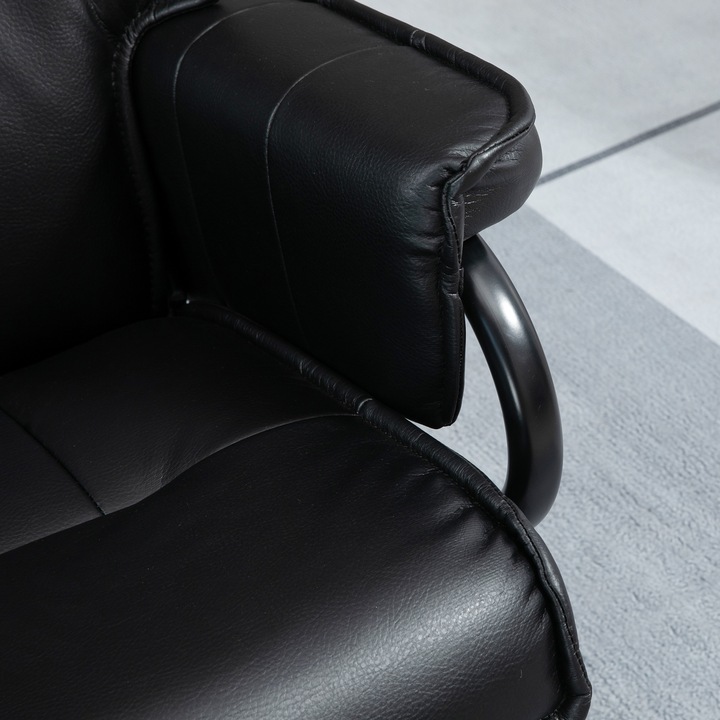 Produktbild Homcom Relaxsessel mit Liegefunktion und Hocker