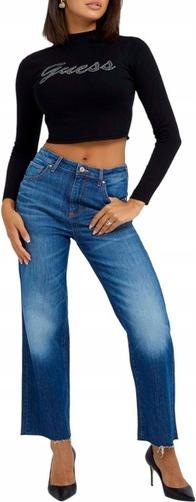 Produktbild Guess Damen Rollkragenpullover Ls Strass (M)