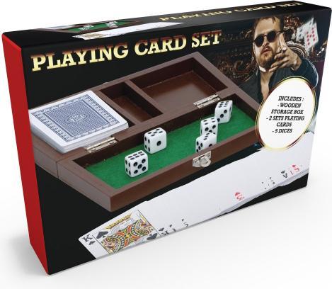 Produktbild Lifetime Games Spielkartenset in Holzkiste