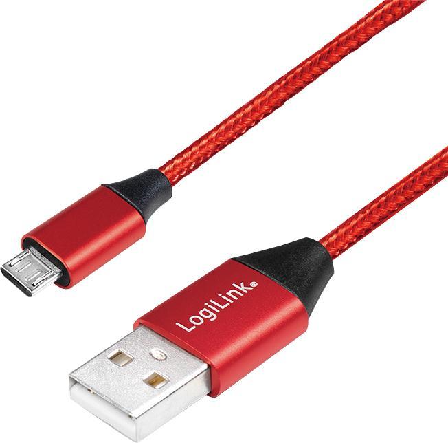 Produktbild LogiLink USB Kabel (0.30 m, USB 2.0)