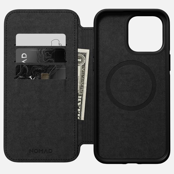 Actual product image Nomad Modern Leather Folio (Apple iPhone 14 Pro Max)
