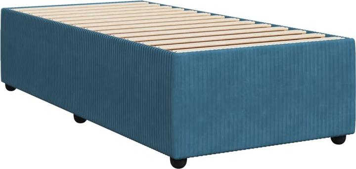 Produktbild VidaXL Bo x springbett mit Matratze 120 x 200 cm Samt (120 x 200 cm, 120 x 200 cm)