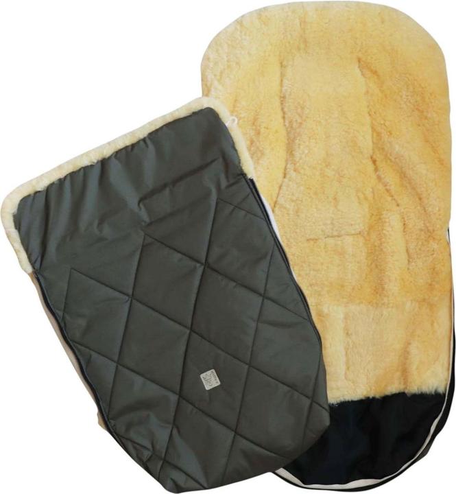 Actual product image Kaiser Baby Kaiser Lammfell Fusssack Coosy, kaki