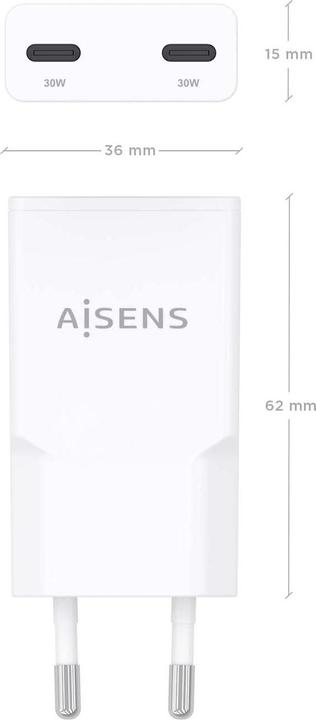 Image du produit Aisens ASCH-30W2P048-W