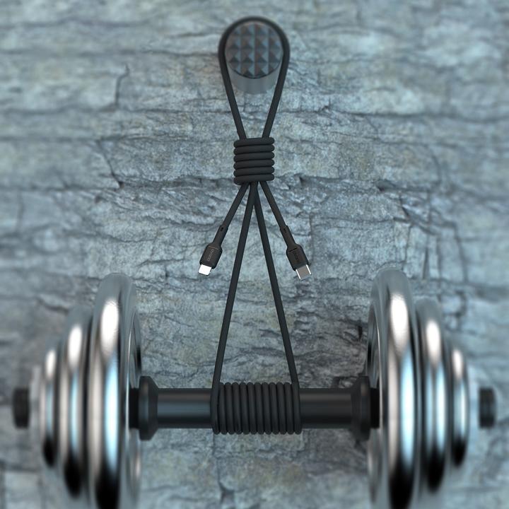 Productafbeelding Dudao L9C Max 240W PD USB-C - USB-C 2m Kabel - Schwarz (2 m, 240 W)