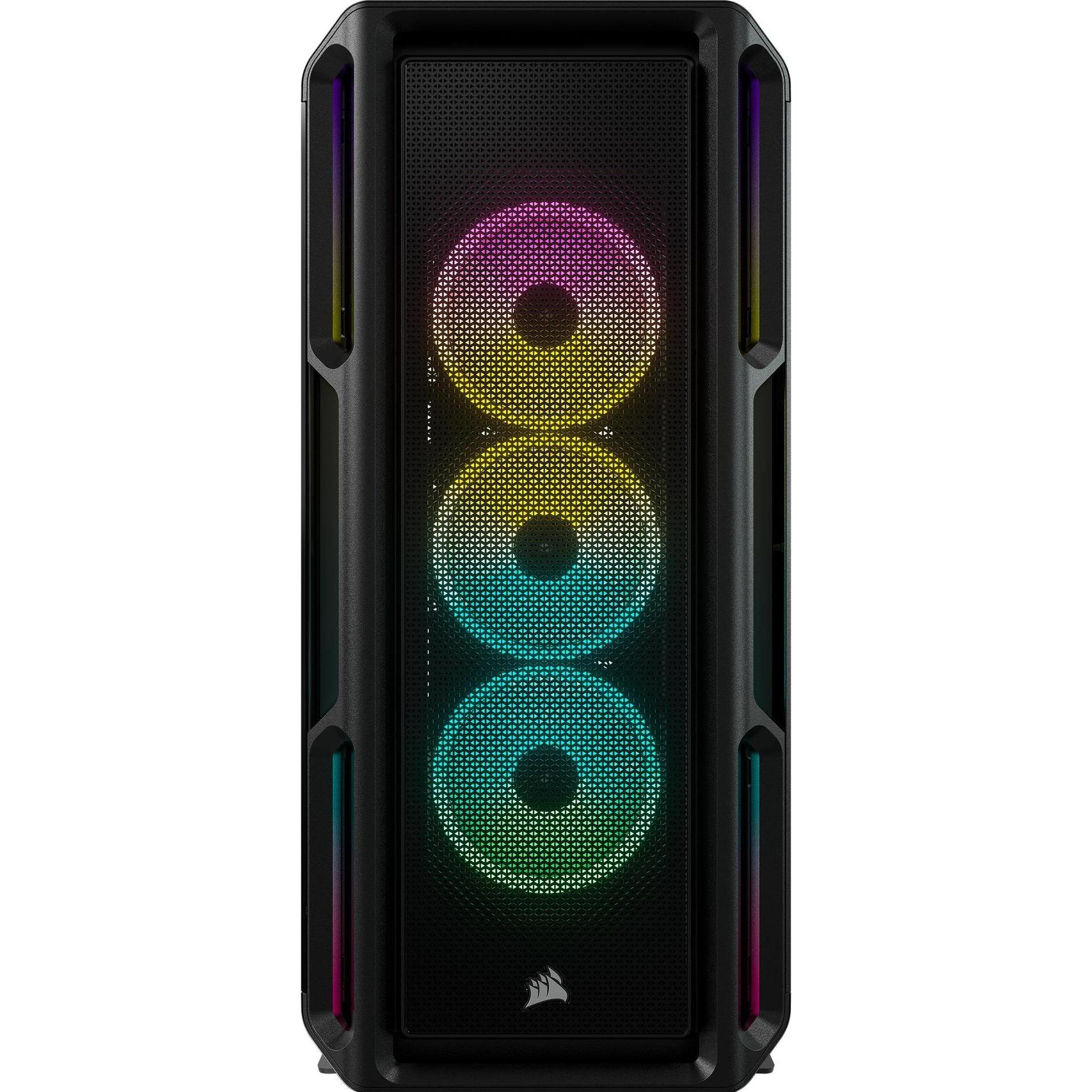 Thumbnail - Corsair iCUE 5000T RGB (ATX, mATX, Mini-ITX, E-ATX), PC Gehäuse, Schwarz