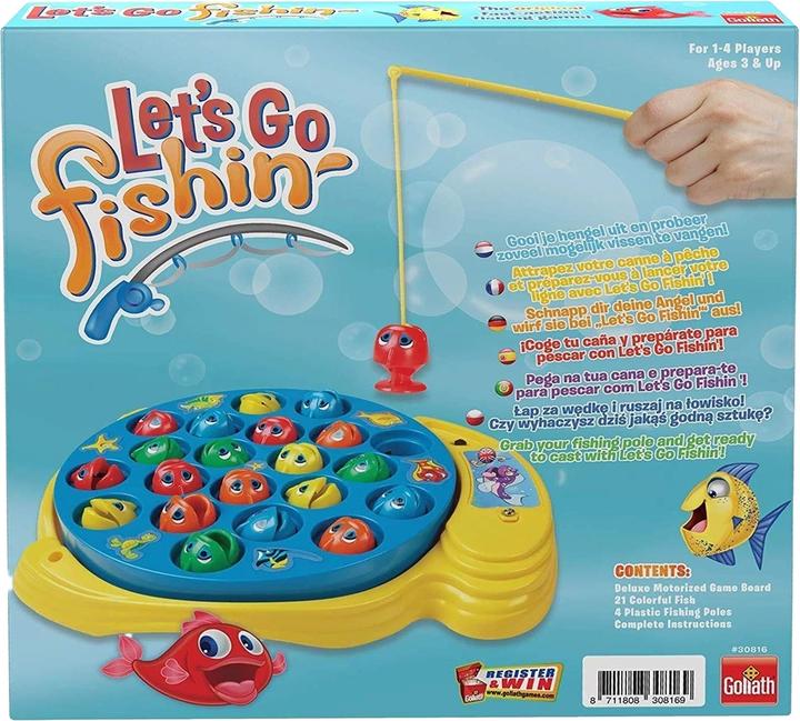 Actual product image Goliath Toys Let's go fishing original (German, English, French, Italian)