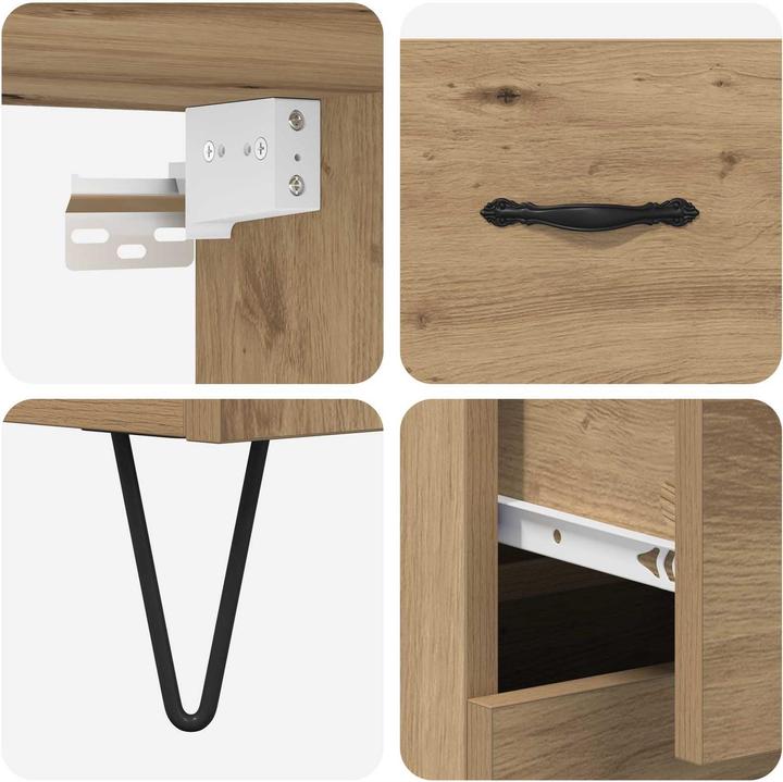 Image du produit vidaXL Modernes Sideboard (32.50 x 32.50 x 180 cm)