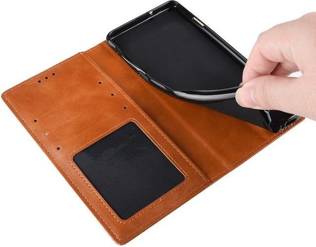 Immagine prodotto MU Style Custodia a libro in pelle stile vintage (Motorola One Vision)
